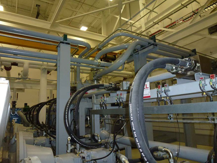 Clemson Facility - Wind Turbine Testing Application - Non-Welded Piping