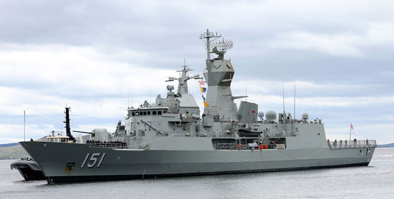 HMAS Arunta - Royal Australian Navy - RAN - Pyplok
