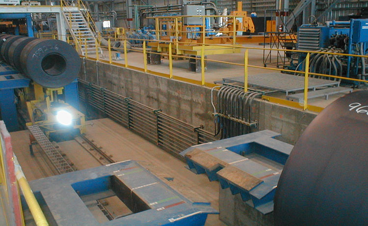 Severcorr Pickle Line Entry - TMI - Steel Mills