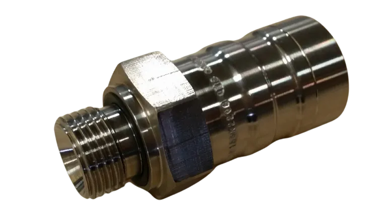 Pyplok® BSPP Male Tee for connecting to Pyplok® Female Fittings