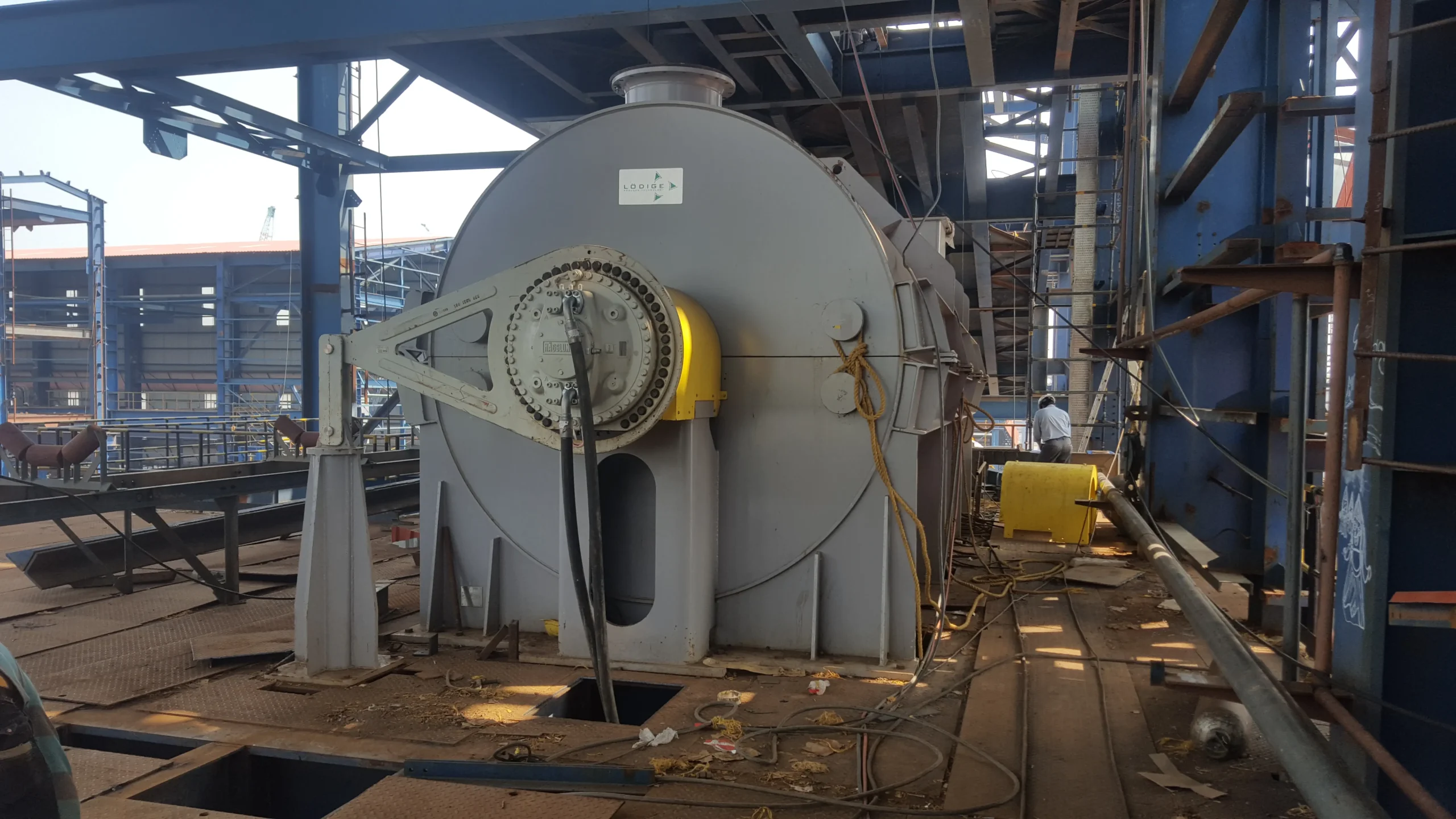 Hydraulic Granulator for Sinter Plant in JSPL, Angul, Orissa