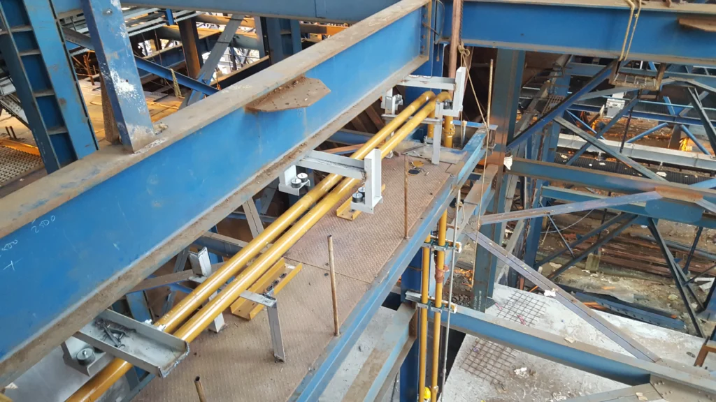 Granulator Hydraulics Piping in JSPL SInter Plant